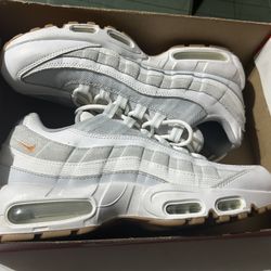Nike Air Max 95 Pure Platinum Hot Curry Size 9.5