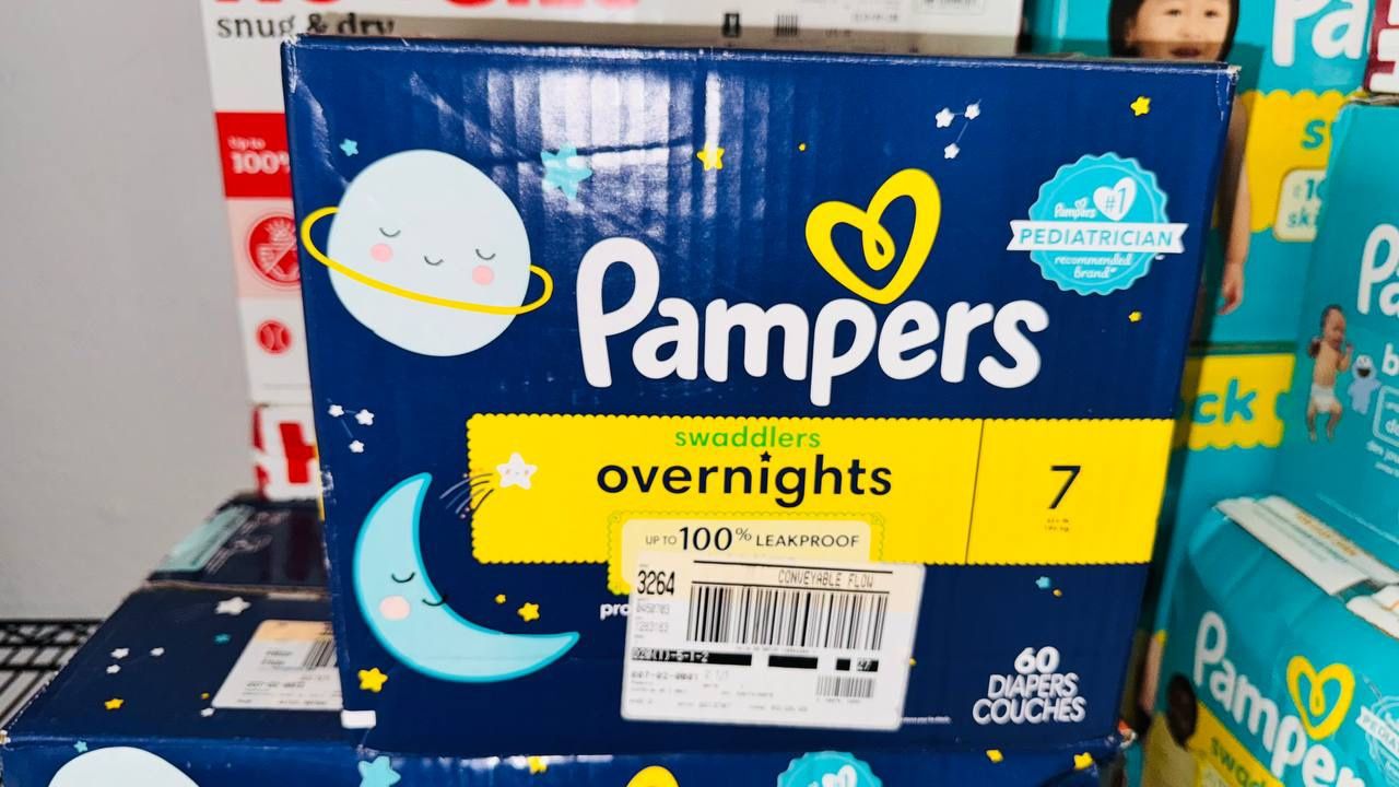 Pampers Swaddlers Overnight Size 7