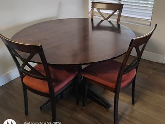 Dining table with 3 chairs
