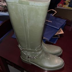 Coach Rain Boots Women’s Size 11