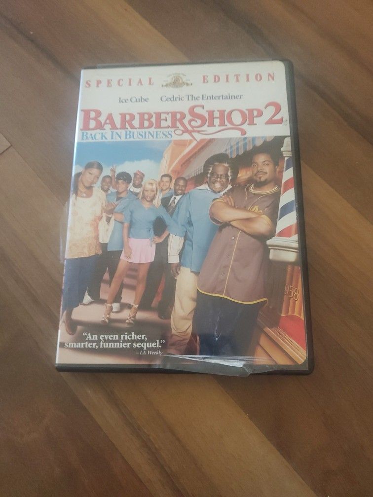 Barber Shop 2 Dvd