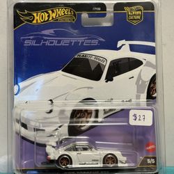 Hot Wheels Premium White Rwb Porche Silhouette 