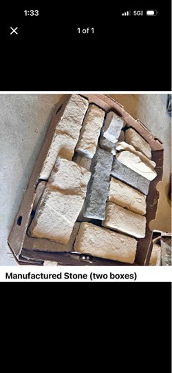 Manufactured Stones 6 boxes