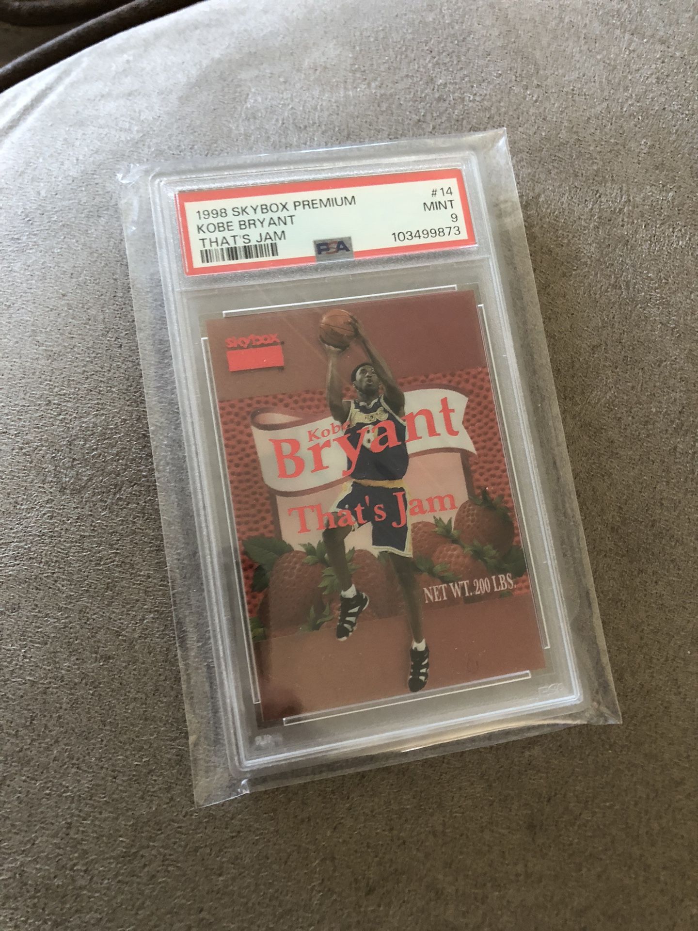 Very Very Rare That’s Jam Kobe Card Rookie Esp At A Psa 9