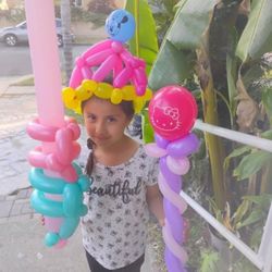 Facepainting Colors, Balloons For Twisting, Different Colors