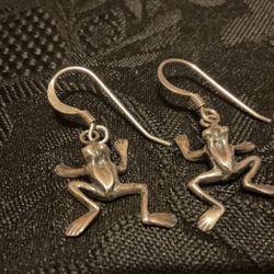 Vintage And New Sterling Silver 925 Dangle Earrings 