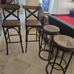 4 Bar Stools