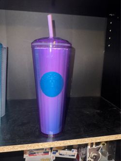Purple Starbucks cup