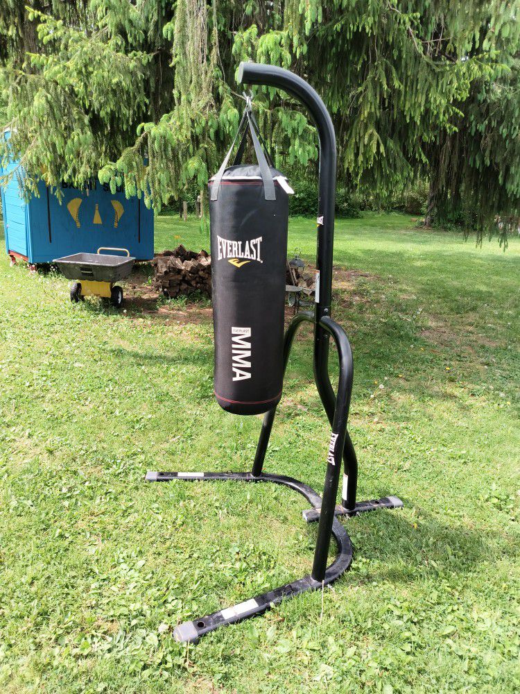 Everlast MMA 70lb Heavy Bag And Stand