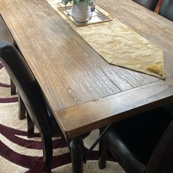 Dining Table 6 Chairs 