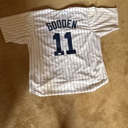 baseball signed shirt