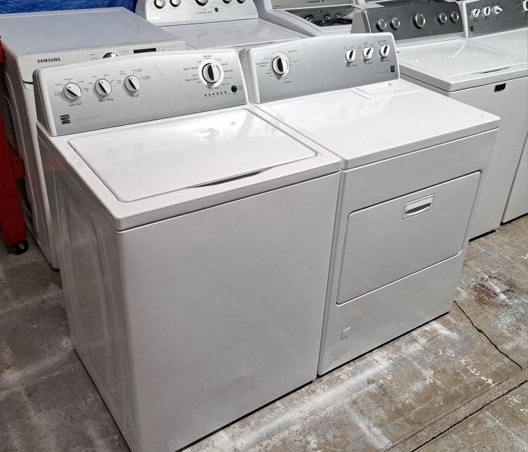 Kenmore Washer And Gas Dryer/Lavadora Y Secadora,60 Days Warranty, "Free Delivery Local ".