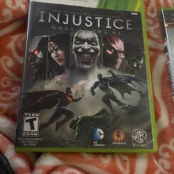 Injustice Xbox 360 Game