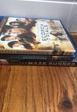 The Maze Runner 1, 2, & 3