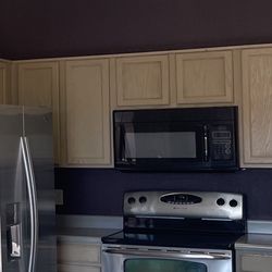 Black 30” Over Range Microwave Oven