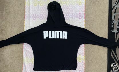 Puma shirt w/ a hood