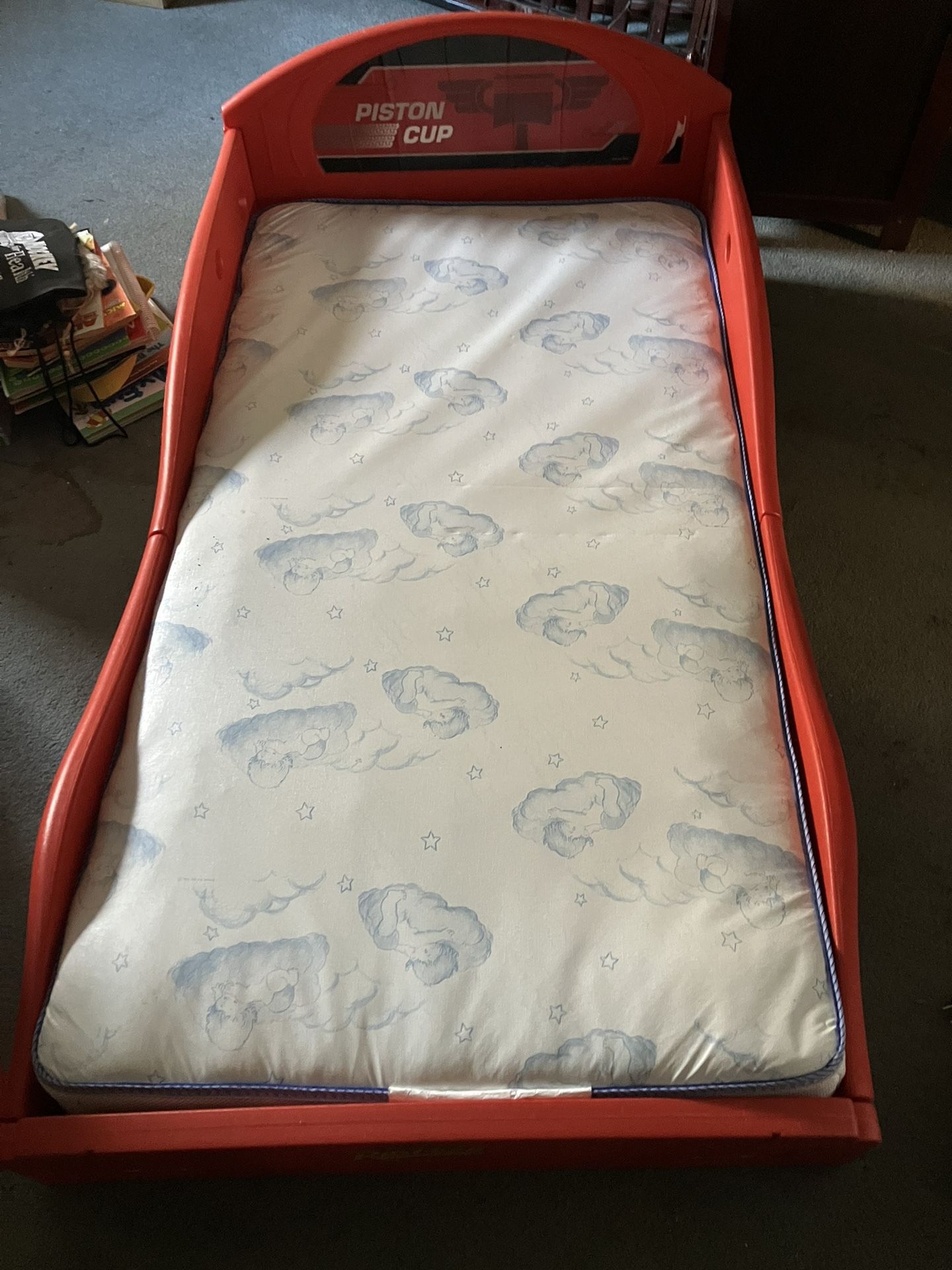 Lightning McQueen “Cars” Toddler Bed