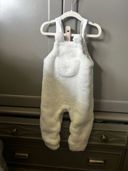 9-12 months baby girl soft overalls