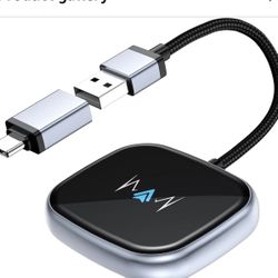 Wireless Android Auto Adapter, Wireless carplay Adapter, Latest NFC Touchscreen Connectivity, Wireless Plug-and-Play for Android Devices (Android 11 a