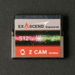 Exascend 512GB CFast 2.0 Card
