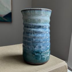 Small Handcrafted Accent Vase ( firm on price )