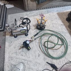 Aibrusb Kit And Compressor [Incompleate/ For Parts]