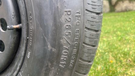 Tires with the wheel