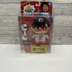Pocket - Watch RYAN’S WORLD White / Red ‘2020 Red Titan 5” Plastic Figure  / Big Fig  Series 2 Collect Them All  Please make sure to look at all the P
