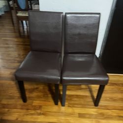 2 Dining Chairs In Good Condition