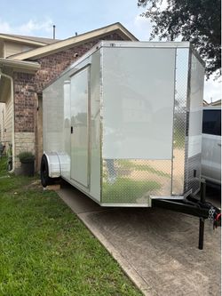 6 x 12 V Nose enclosed trailer 2026