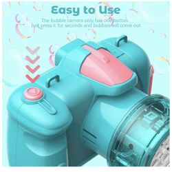 Bubble Camera For Kids With Music 