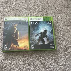 Halo 3 & 4 For Xbox 360