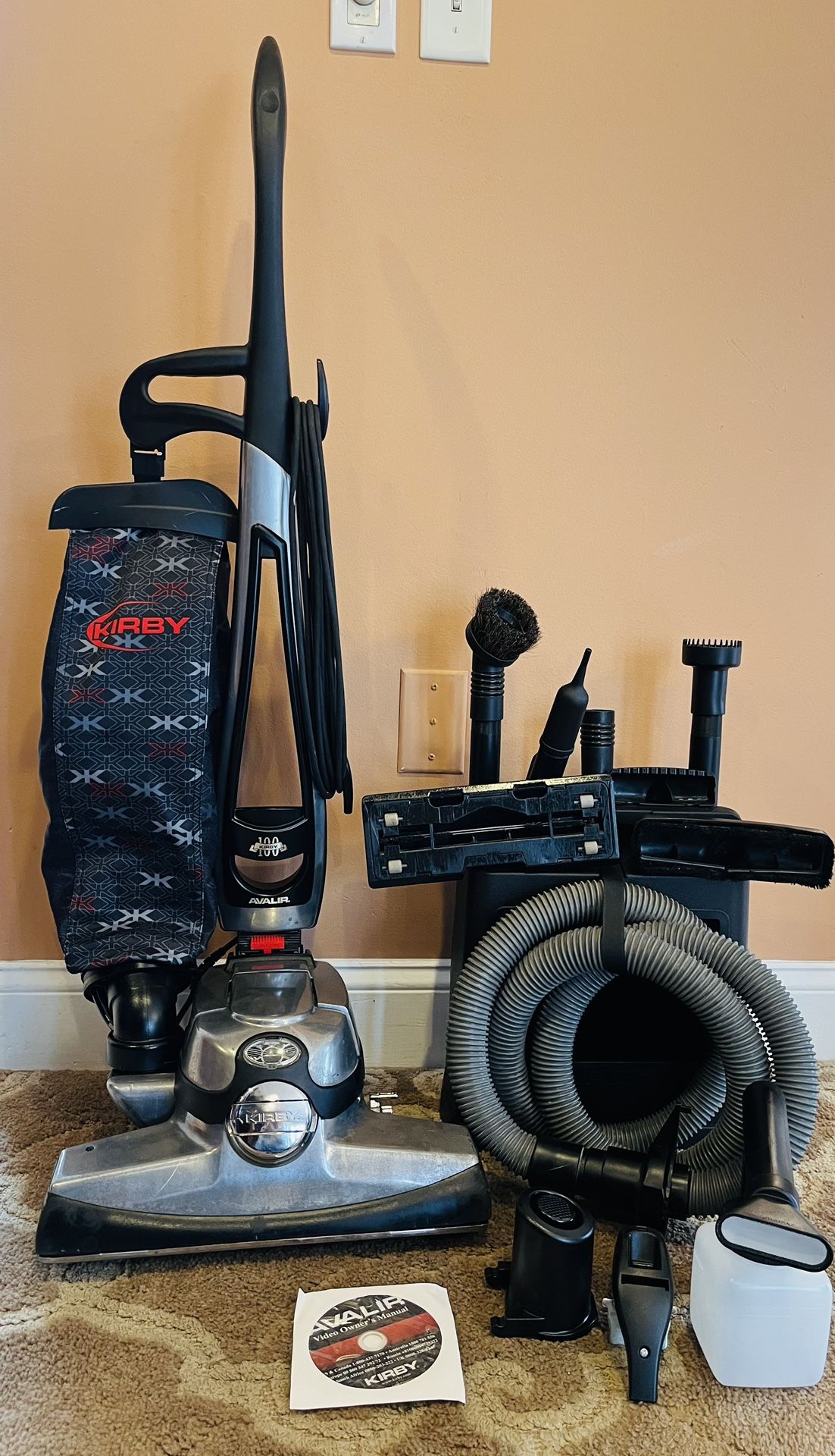 Kirby Avalir Vacuum Cleaner W/Attachments 