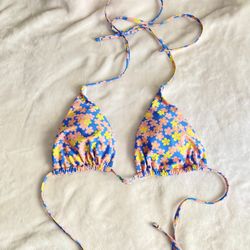 Multicolor Bikini Top