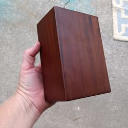 Wooden Stash Box 