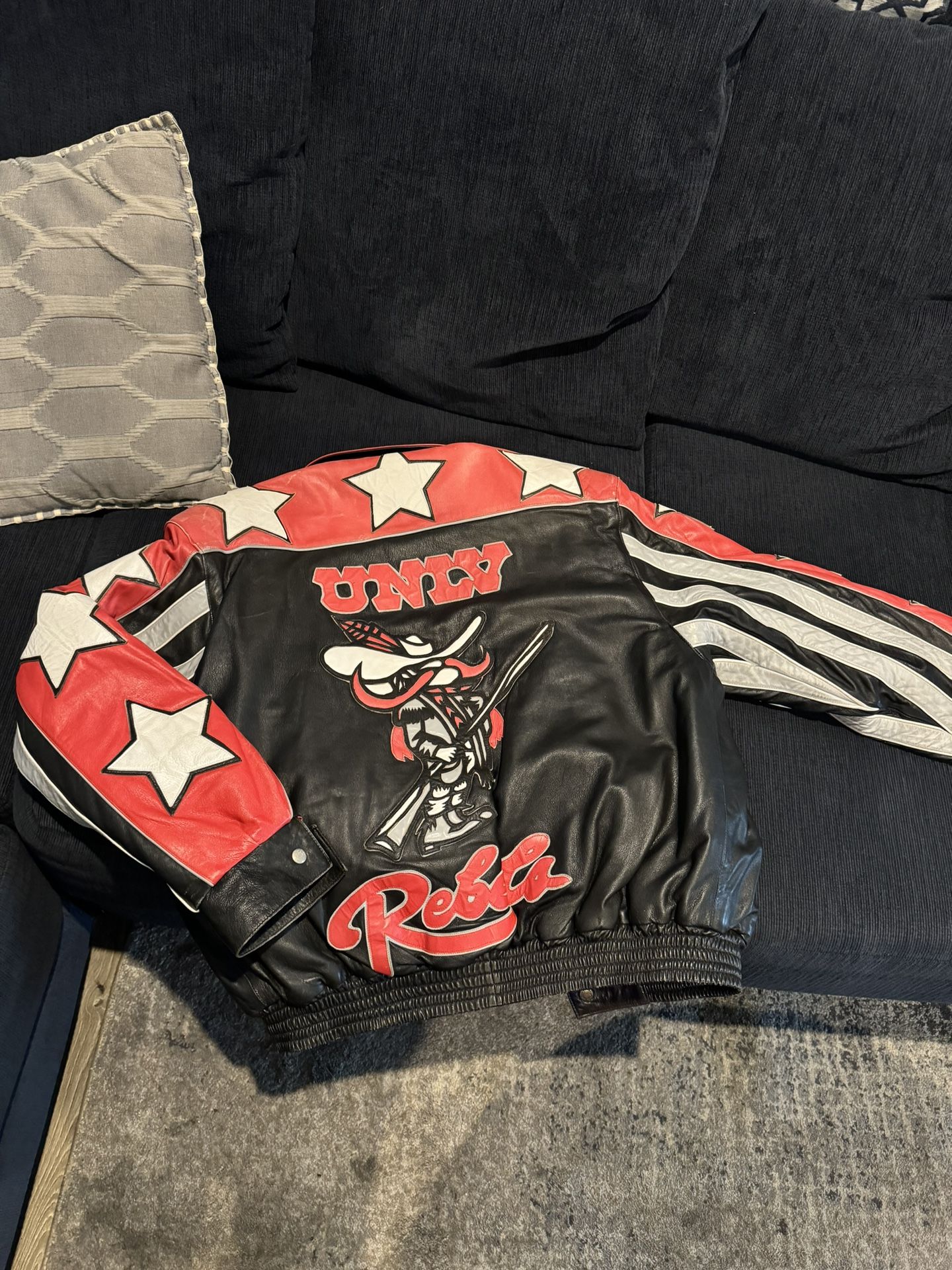 UNLV Rebels Leather Jacket 
