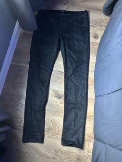 Black Purple Jeans