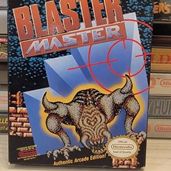 NES NINTENDO BLASTER MASTER CIB