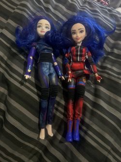 Disney Descendants 3 Evie & Mal fashion dolls 11”