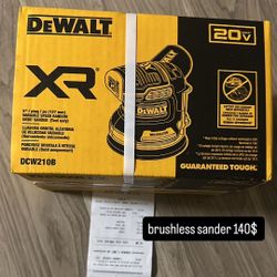 Dewalt brushless sander