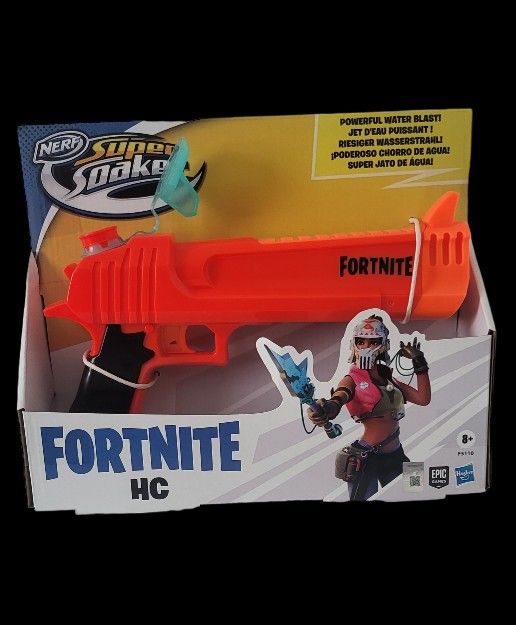 Brand NEW Nerf Fortnite SUPERSOAKER WATER PISTOL!!