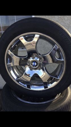 00-06 BMW X5 chrome rims