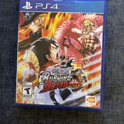One Piece Burning Blood PS4