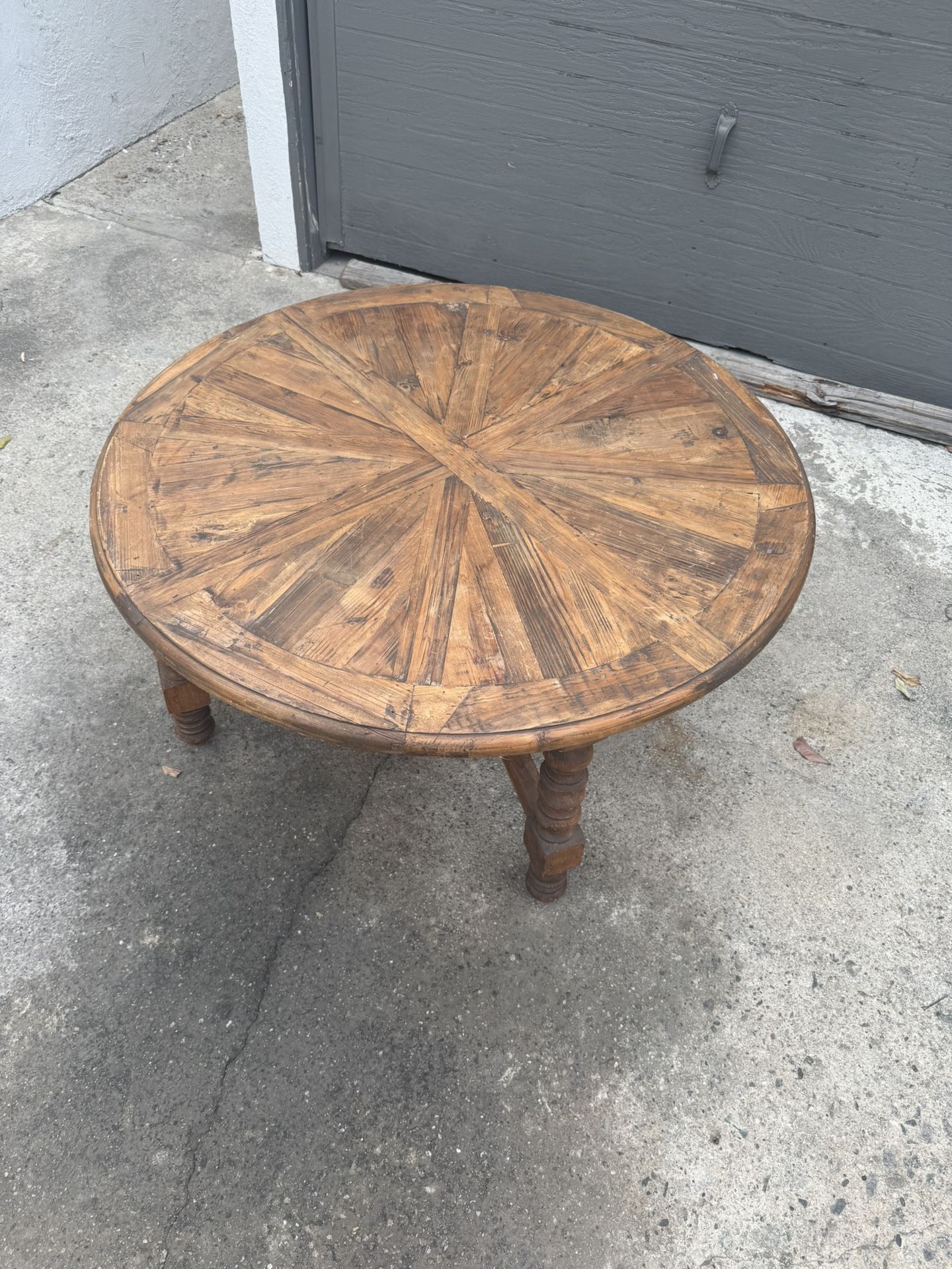 Antique Wood Coffee Table