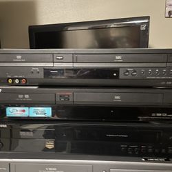 Sony  Samsung DVD VCR Combos These Record VHF To DVD 