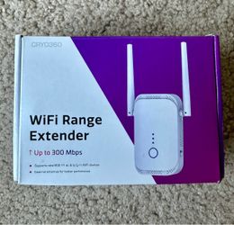 WiFi Range Extender – Up to 300 Mbps – Dual External Antennas
