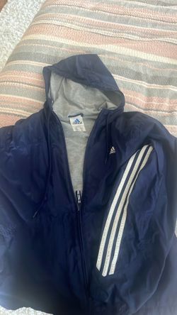 Adidas Lined Zip Up Size Medium