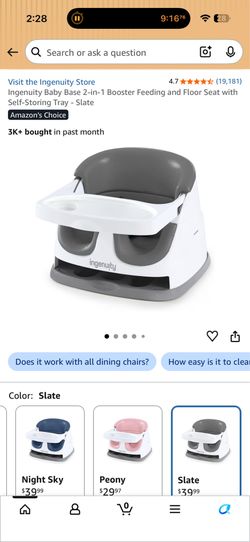 Ingenuity 2 in 1 Booster Seat