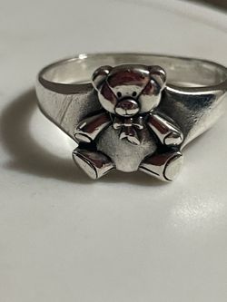 James Avery Teddy Bear Ring