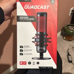 HyperX QuadCast USB Condenser Gaming Microphone 
